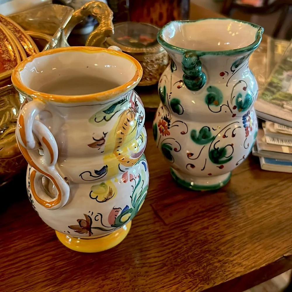 Handcrafted Multicolor Ceramic Vases